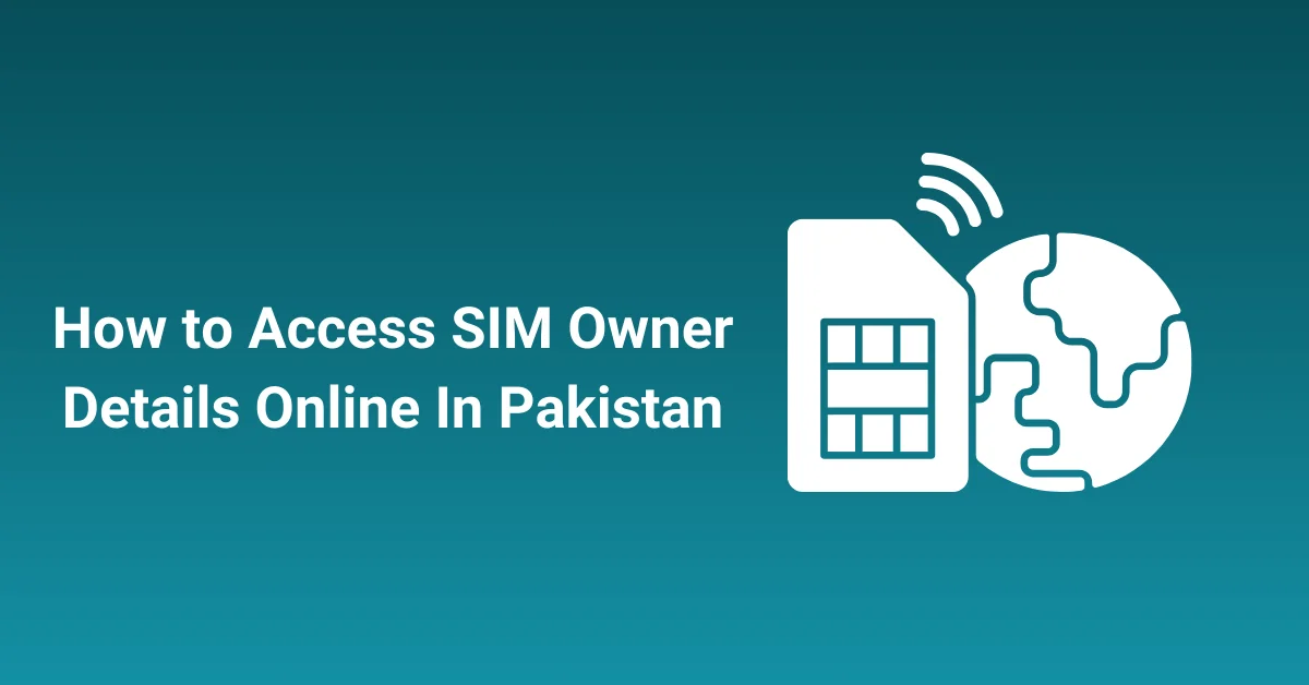 SIM Owner Details Online