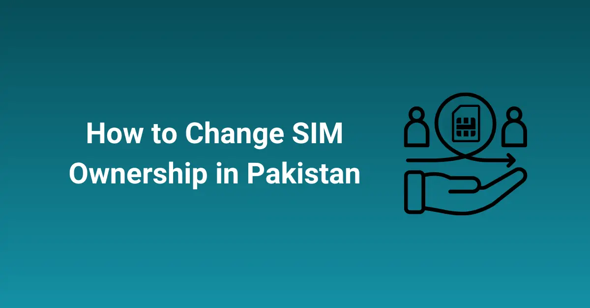 Change SIM Ownership