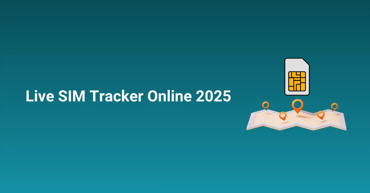 Live SIM Tracker Online 2025
